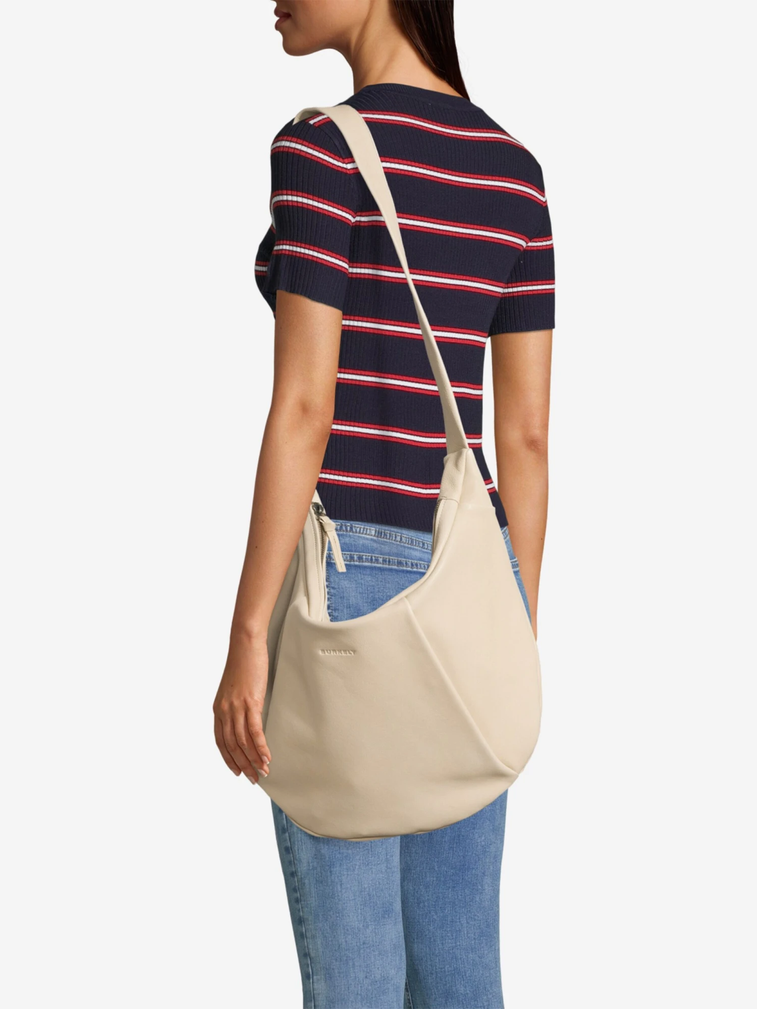 BURKELY Schoudertassen Schoudertas Just Jolie Dames Crème 7 BURKELY Schoudertassen Schoudertas Just Jolie Dames Crème - Afbeelding 5