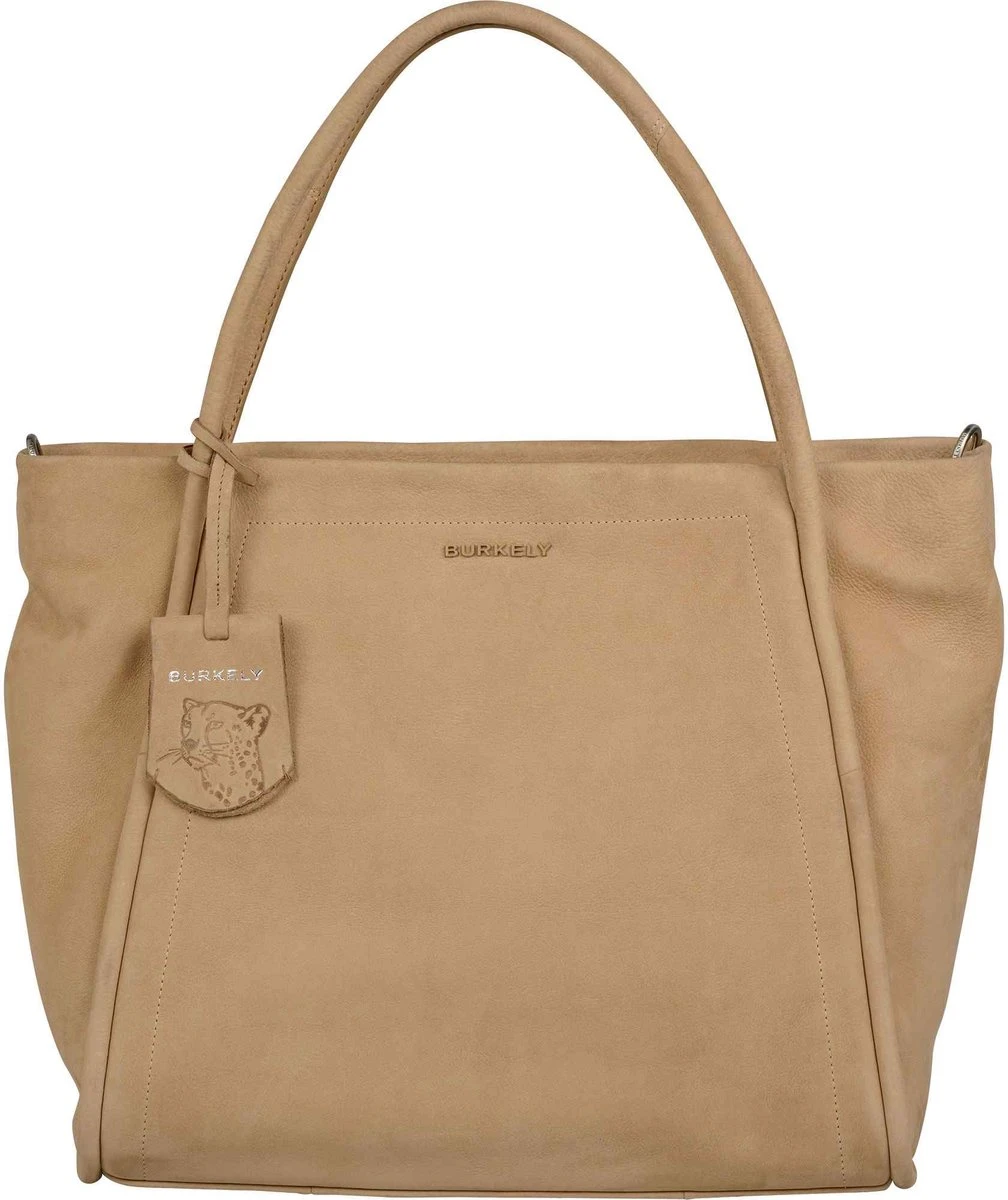 Burkely Still Selene Dames Wide Tote - Beige 3 Burkely Still Selene Dames Wide Tote - Beige