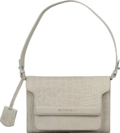 Burkely Casual Cayla Dames Schoudertas Satchel - Gebroken Wit