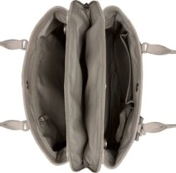 Burkely Casual Cayla Dames Werktas 13.3" - Licht Grijs -Burkely 1200x1185