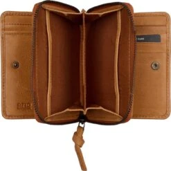 Burkely Just Jolie Dames Dubbel Flap Portemonnee - Cognac -Burkely 1200x1200 14