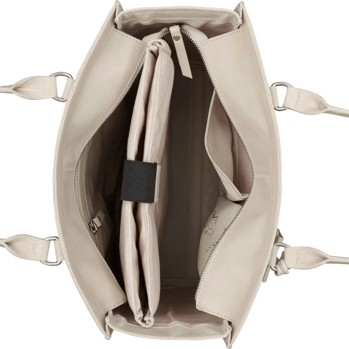 Burkely Casual Cayla Dames Shopper 14" - Gebroken Wit 6 Burkely Casual Cayla Dames Shopper 14" - Gebroken Wit - Afbeelding 4