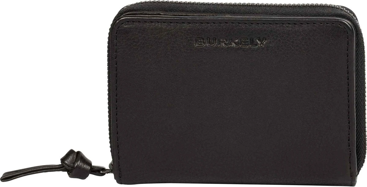 Burkely Just Jolie Dames Dubbel Flap Portemonnee - Zwart 3 Burkely Just Jolie Dames Dubbel Flap Portemonnee - Zwart