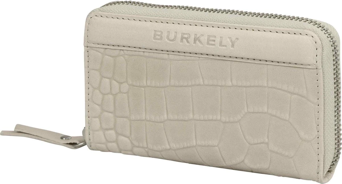 Burkely Casual Cayla Dames Rits Portemonnee - Gebroken Wit 4 Burkely Casual Cayla Dames Rits Portemonnee - Gebroken Wit - Afbeelding 2