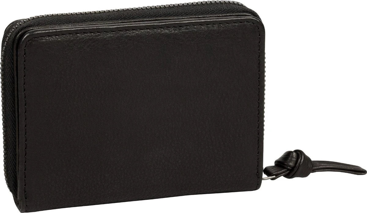 Burkely Just Jolie Dames Dubbel Flap Portemonnee - Zwart 5 Burkely Just Jolie Dames Dubbel Flap Portemonnee - Zwart - Afbeelding 3