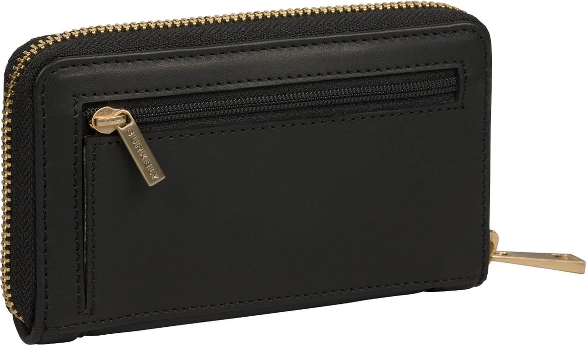 Burkely Beloved Bailey Dames Rits Portemonnee - Zwart 5 Burkely Beloved Bailey Dames Rits Portemonnee - Zwart - Afbeelding 3
