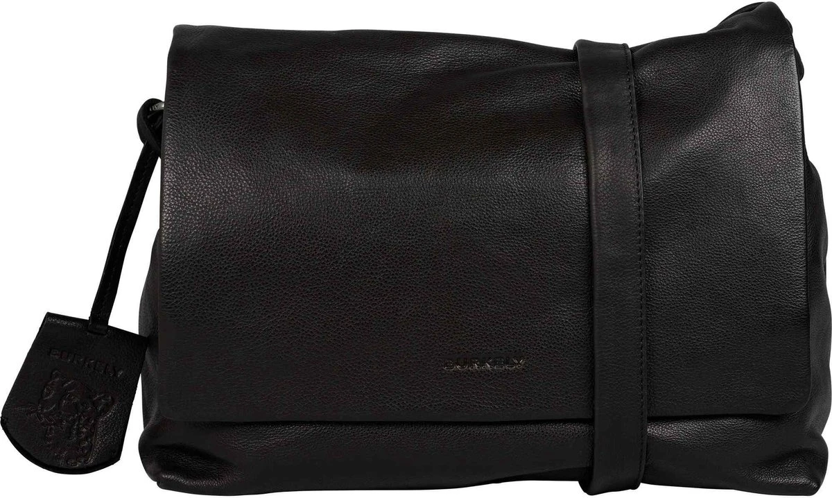 Burkely Just Jolie Dames Crossover Messenger Tas - Zwart