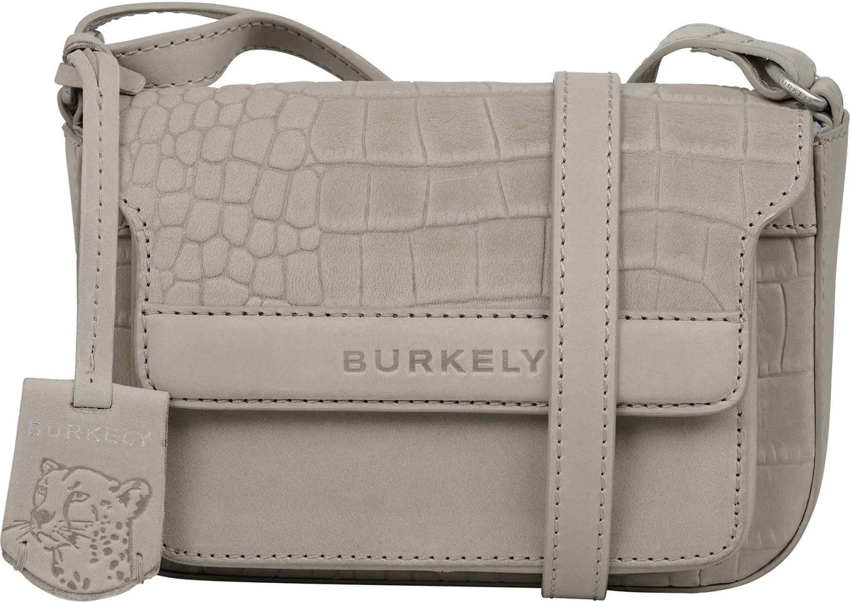Burkely Casual Cayla Dames Schoudertas Klein Satchel Small - Licht Grijs 3 Burkely Casual Cayla Dames Schoudertas Klein Satchel Small - Licht Grijs