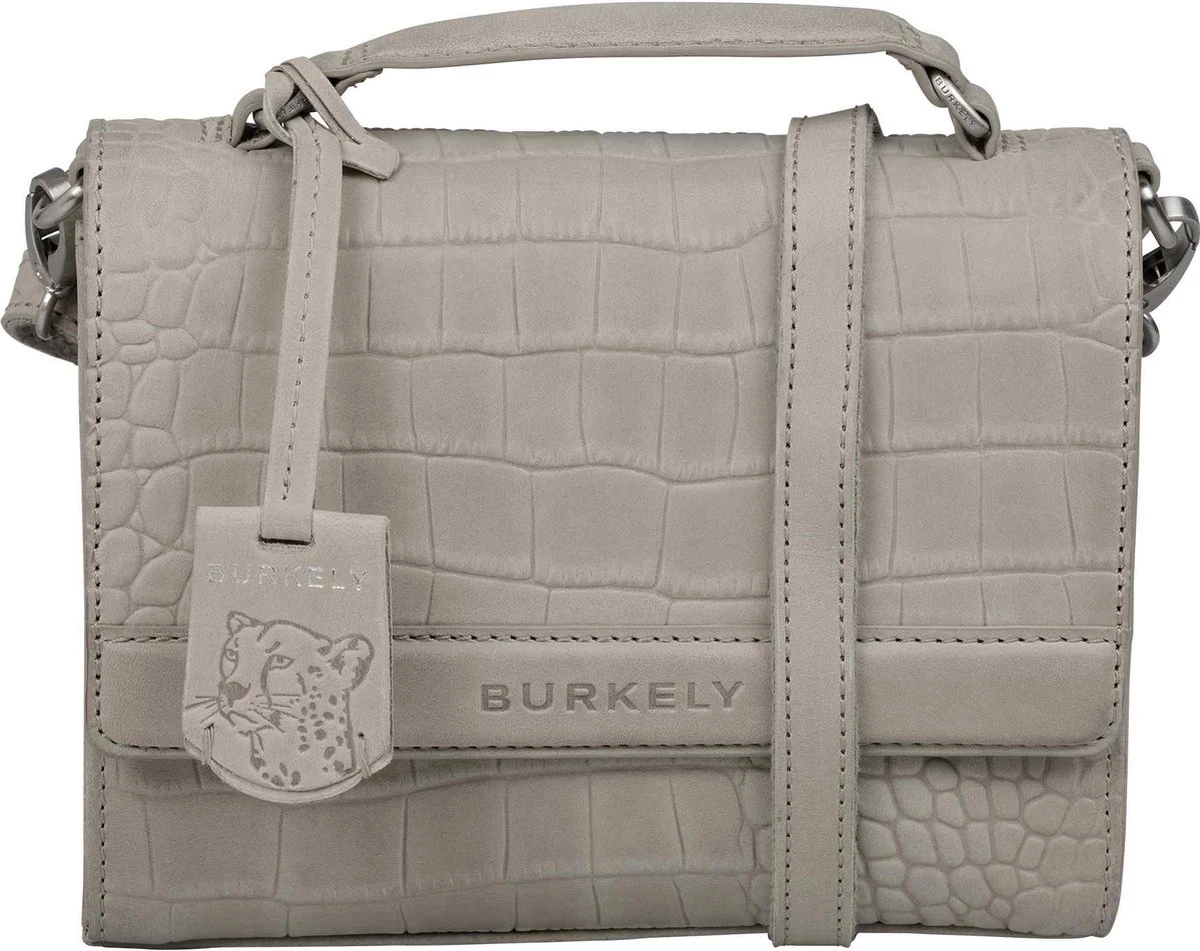 Burkely Casual Cayla Dames Handtas Klein Citybag Small - Licht Grijs 3 Burkely Casual Cayla Dames Handtas Klein Citybag Small - Licht Grijs