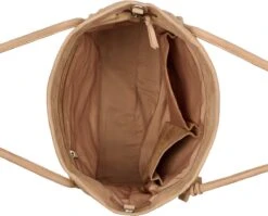 Burkely Still Selene Dames Wide Tote - Beige 10 Burkely Still Selene Dames Wide Tote - Beige -Burkely 1200x966
