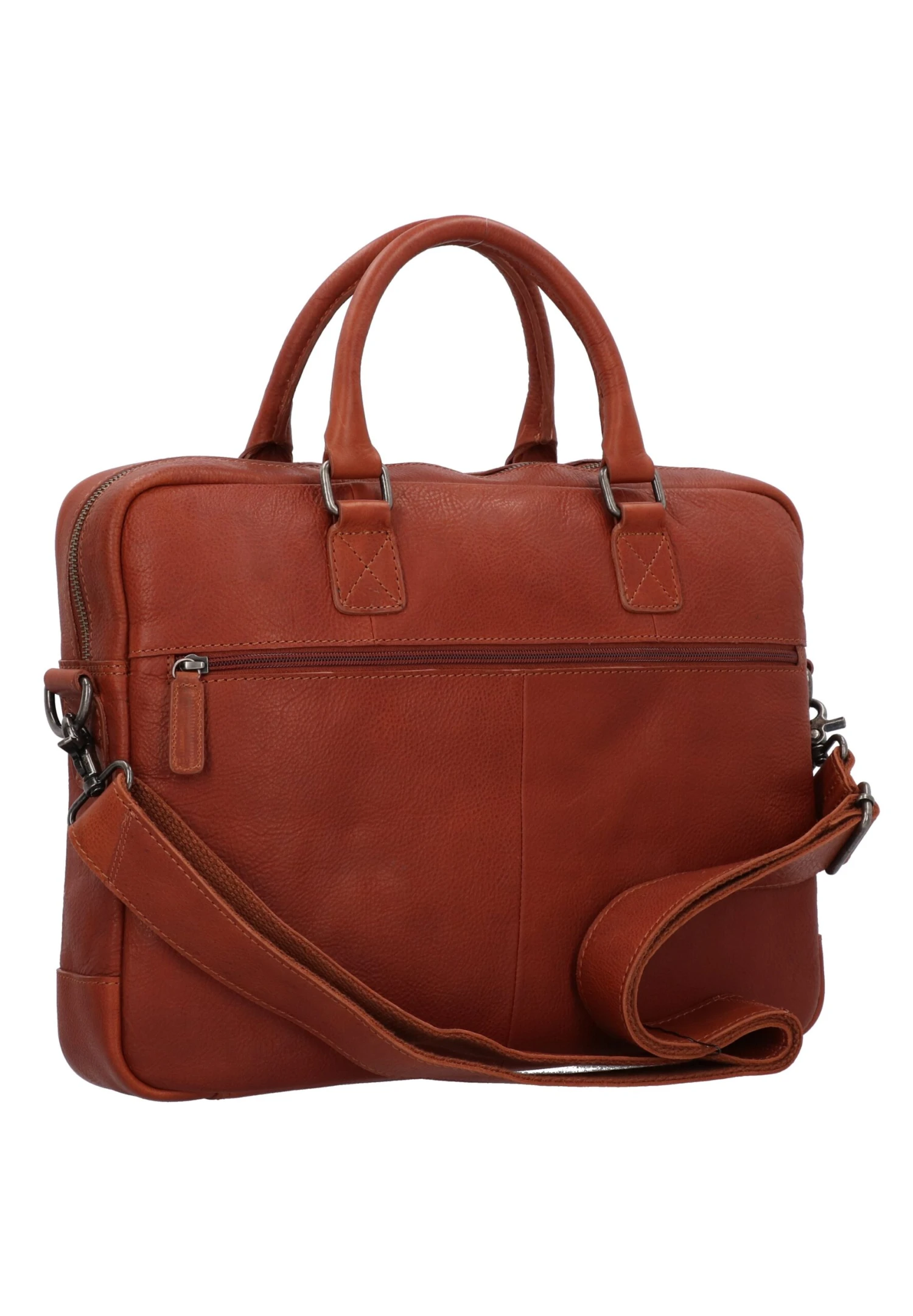 BURKELY Antique Avery - Aktetas - Cognac 4 BURKELY Antique Avery - Aktetas - Cognac - Afbeelding 2