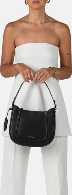 Burkely Beloved Bailey Dames Hobo - Zwart -Burkely 447x1200