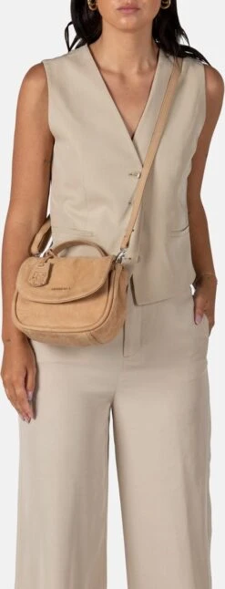 Burkely Still Selene Dames Handtas Citybag - Beige -Burkely 459x1200 1