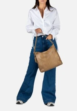 BURKELY Just Jolie Hobo - Handtas - Khaki