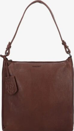 BURKELY Schoudertassen Schoudertas Dames Donkerbruin