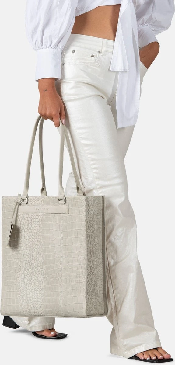 Burkely Casual Cayla Dames Shopper 14" - Gebroken Wit 7 Burkely Casual Cayla Dames Shopper 14" - Gebroken Wit - Afbeelding 5