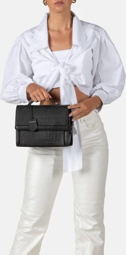 Burkely Casual Cayla Dames Handtas Citybag - Zwart -Burkely 594x1200