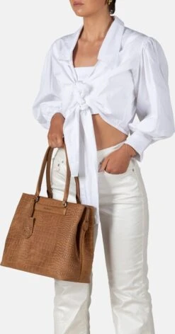 Burkely Casual Cayla Dames Werktas 13.3" - Cognac -Burkely 628x1200