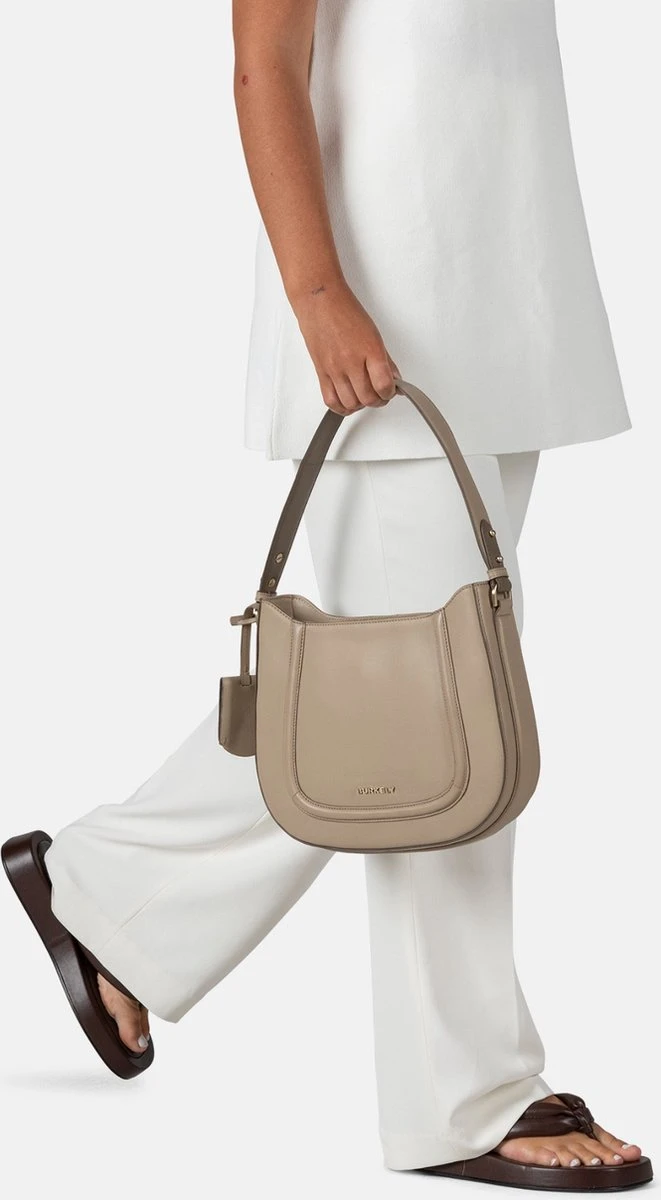 Burkely Beloved Bailey Dames Hobo - Grijs 8 Burkely Beloved Bailey Dames Hobo - Grijs - Afbeelding 6