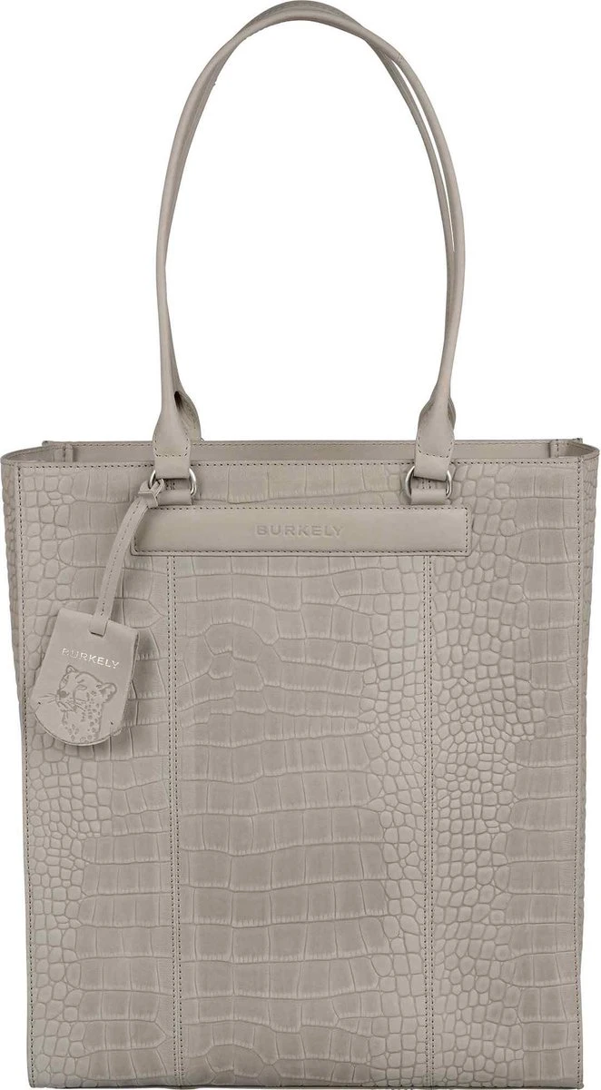 Burkely Casual Cayla Dames Shopper 14" - Licht Grijs 3 Burkely Casual Cayla Dames Shopper 14" - Licht Grijs