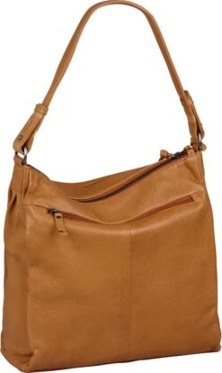 Burkely Just Jolie Dames Hobo Tas - Cognac -Burkely 716x1200