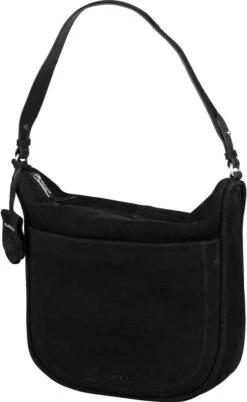 Burkely Still Selene Dames Hobo Tas - Zwart 8 Burkely Still Selene Dames Hobo Tas - Zwart -Burkely 737x1200