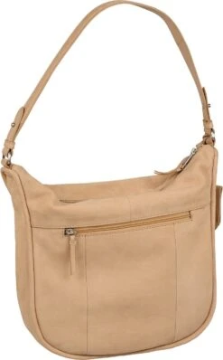 Burkely Still Selene Dames Hobo Tas - Beige -Burkely 744x1200