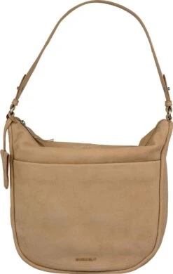 Burkely Still Selene Dames Hobo Tas - Beige