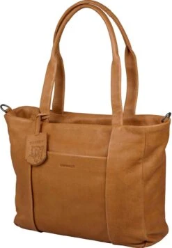 Burkely Just Jolie Dames Werktas 14" - Cognac -Burkely 833x1200 1