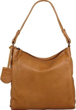 Burkely Just Jolie Dames Hobo Tas - Cognac