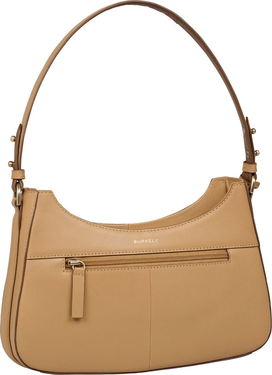 Burkely Beloved Bailey Dames Schoudertas - Licht Cognac 5 Burkely Beloved Bailey Dames Schoudertas - Licht Cognac - Afbeelding 3