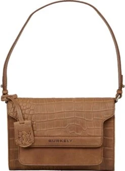 Burkely Casual Cayla Dames Schoudertas Satchel - Cognac