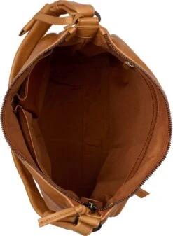 Burkely Just Jolie Dames Hobo Tas - Cognac -Burkely 880x1200 1