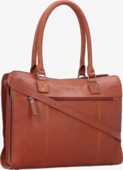 BURKELY Business- & Laptoptassen Aktentas Dames Cognac -Burkely 8956517d8abdf438f069f5cc77d2923e