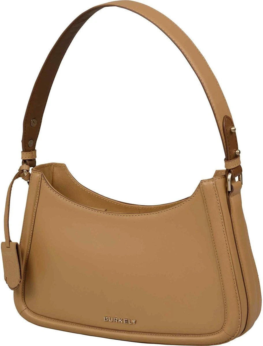 Burkely Beloved Bailey Dames Schoudertas - Licht Cognac 4 Burkely Beloved Bailey Dames Schoudertas - Licht Cognac - Afbeelding 2