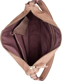 Burkely Still Selene Dames Hobo Tas - Licht Paars -Burkely 914x1200