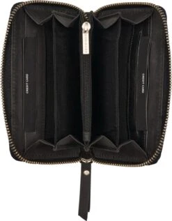 Burkely Casual Cayla Dames Rits Portemonnee - Zwart -Burkely 936x1200
