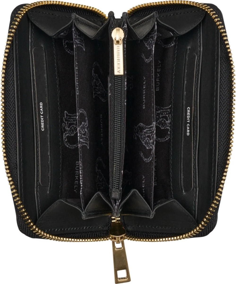 Burkely Beloved Bailey Dames Rits Portemonnee - Zwart 6 Burkely Beloved Bailey Dames Rits Portemonnee - Zwart - Afbeelding 4