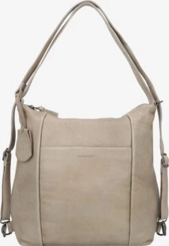 BURKELY Schoudertassen Schoudertas Just Jolie Dames Stone Grey
