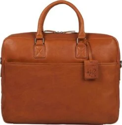 Burkely Antique Avery Laptopbag 17" Cognac