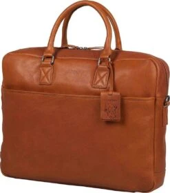 Burkely Antique Avery Laptopbag 17" Cognac -Burkely burkely antique avery laptopbag 17 cognac burkely 137341