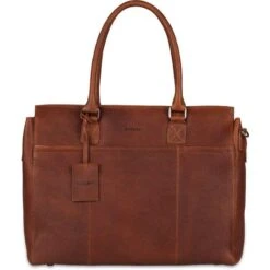 Burkely Doris Antique Avery Laptoptas 15,6 Inch Cognac