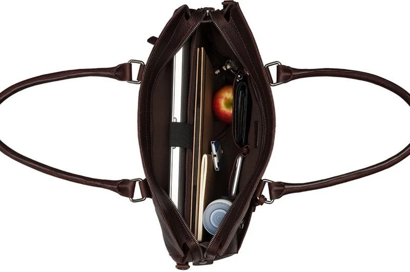 Burkely Doris Antique Avery Laptoptas 15,6 Inch Dark Brown 8 Burkely Doris Antique Avery Laptoptas 15,6 Inch Dark Brown - Afbeelding 6