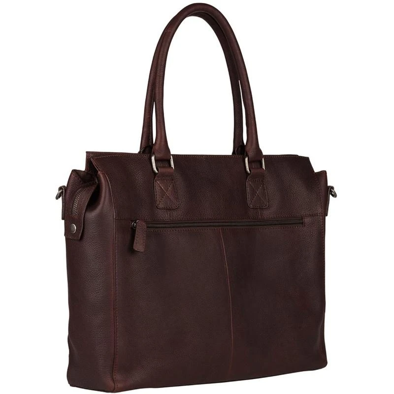 Burkely Doris Antique Avery Laptoptas 15,6 Inch Dark Brown 7 Burkely Doris Antique Avery Laptoptas 15,6 Inch Dark Brown - Afbeelding 5
