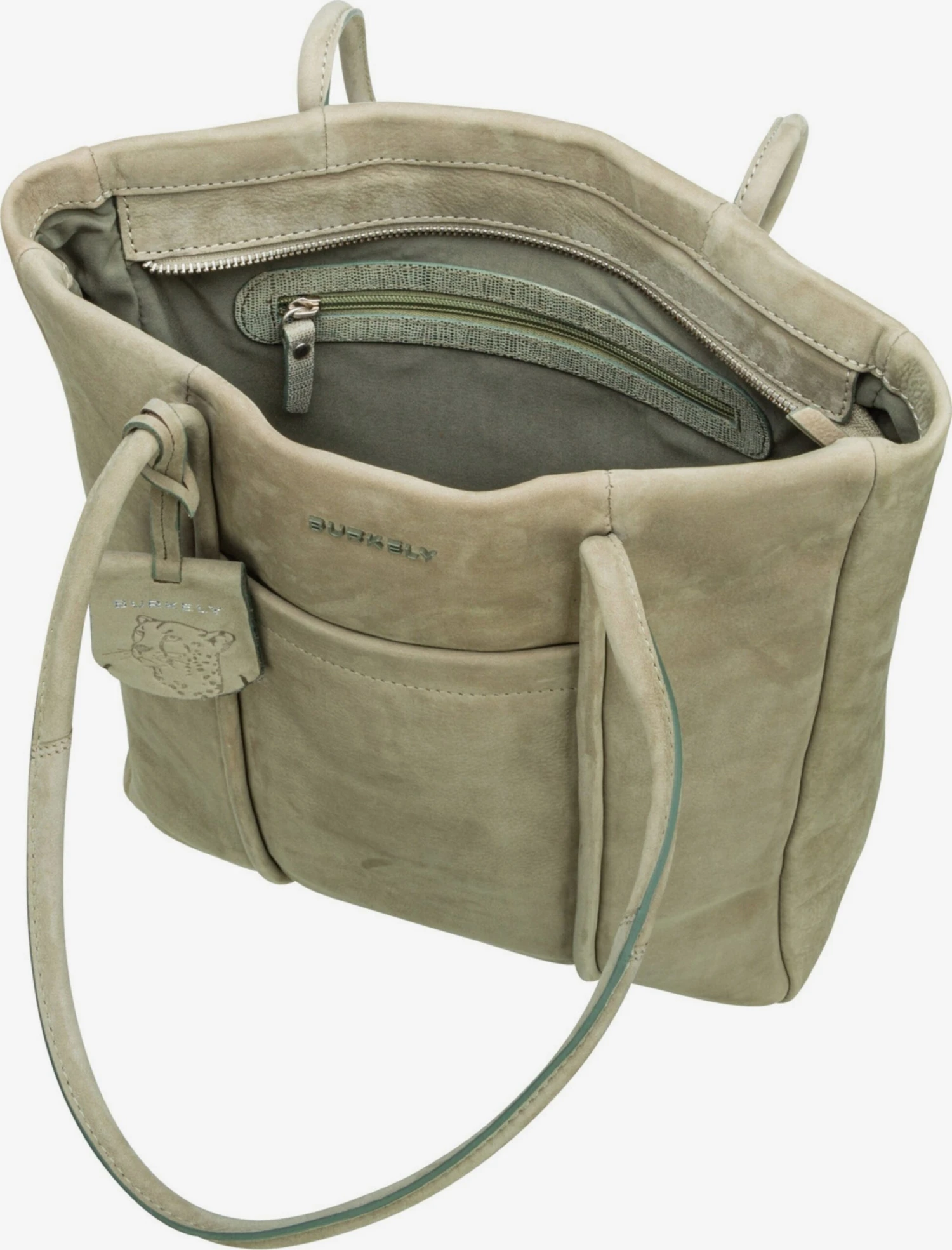 BURKELY Shoppers Shopper Selene Dames Olijfgroen 5 BURKELY Shoppers Shopper Selene Dames Olijfgroen - Afbeelding 3