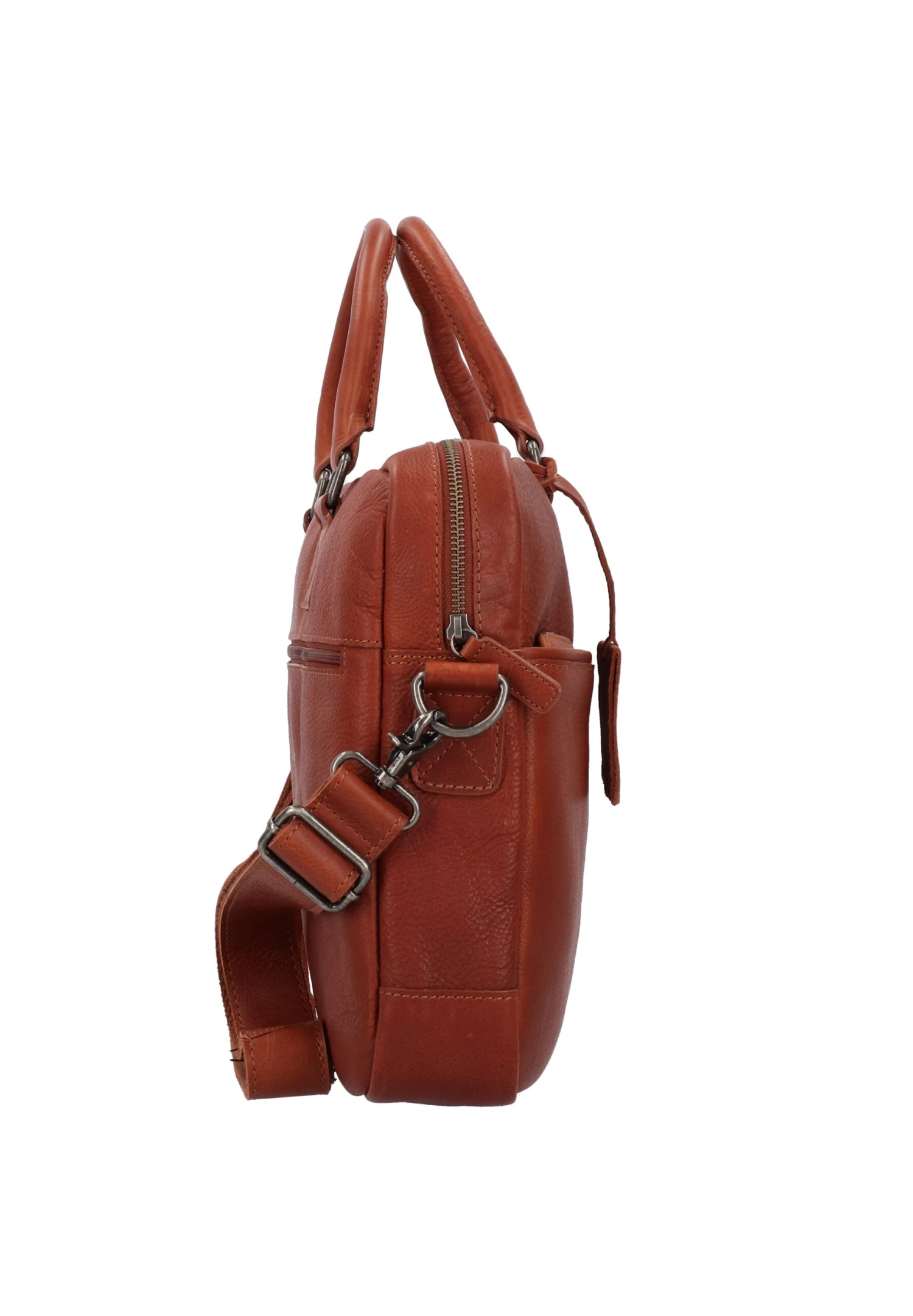 BURKELY Antique Avery - Aktetas - Cognac 5 BURKELY Antique Avery - Aktetas - Cognac - Afbeelding 3