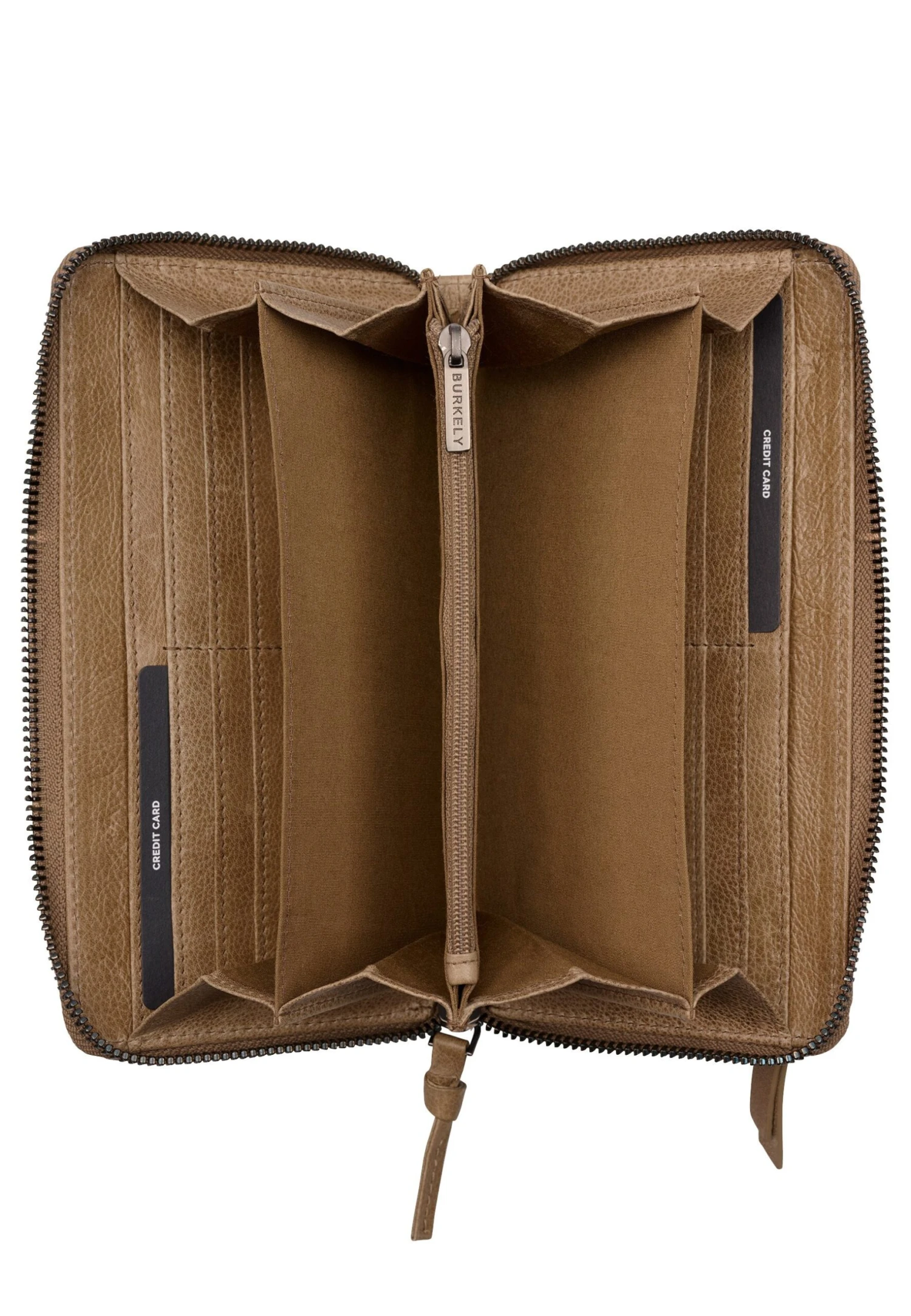 BURKELY Just Jolie Large Zip Around - Portemonnee - Khaki 5 BURKELY Just Jolie Large Zip Around - Portemonnee - Khaki - Afbeelding 3