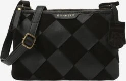 BURKELY Schoudertasjes Schoudertas Even Elin Dames Zwart