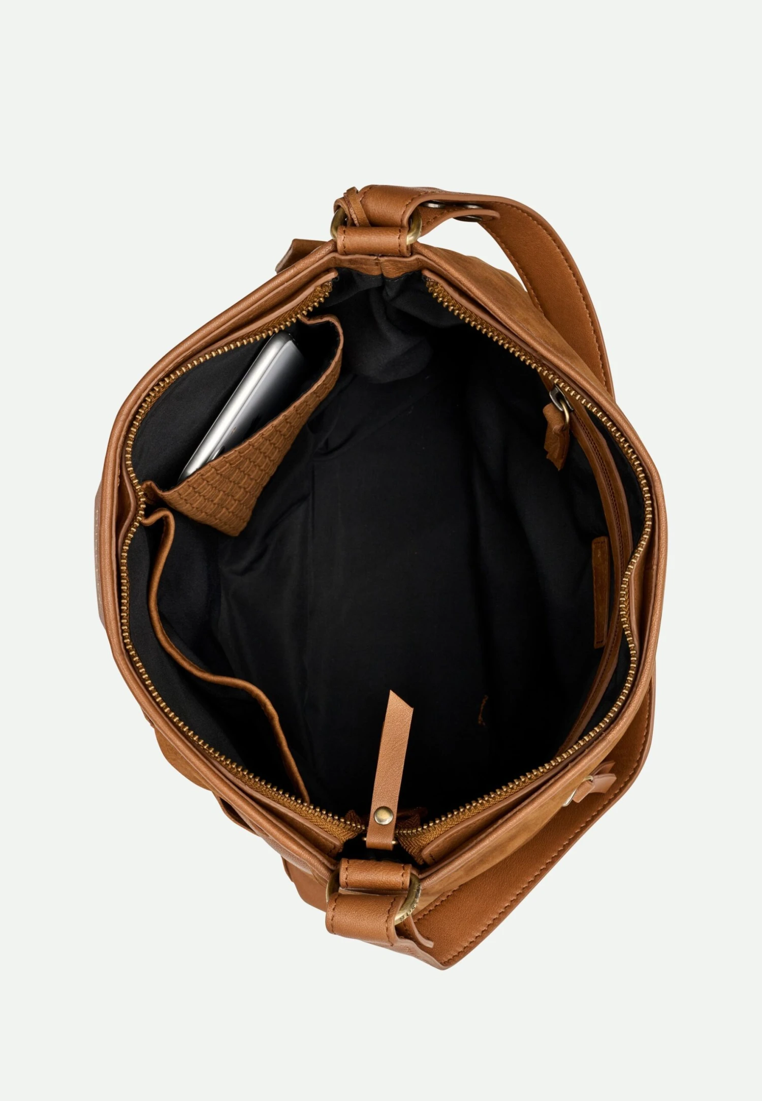 BURKELY Even Elin Hobo - Handtas - Cognac 5 BURKELY Even Elin Hobo - Handtas - Cognac - Afbeelding 3